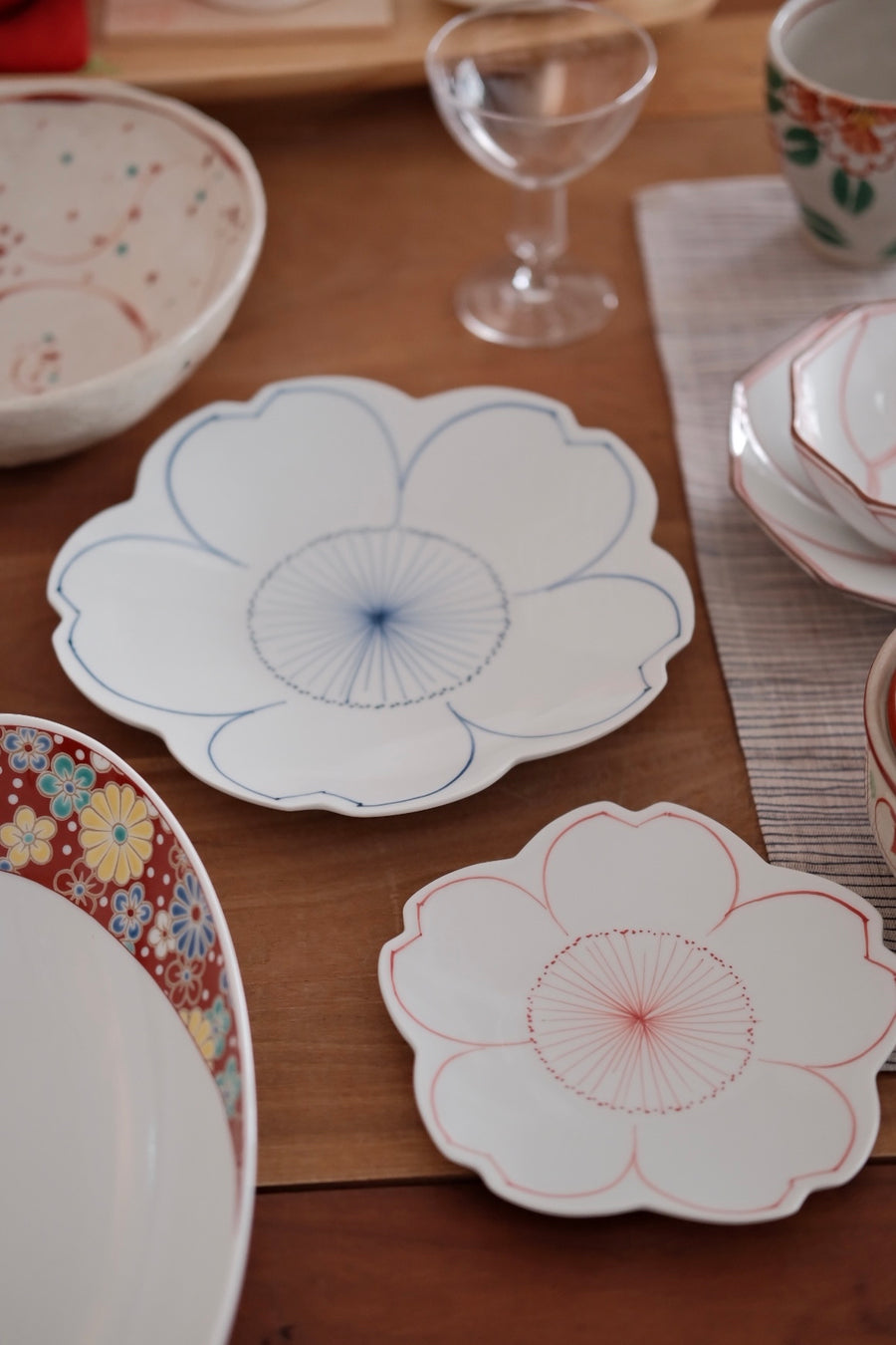 Hasami Ware Sakura Plates