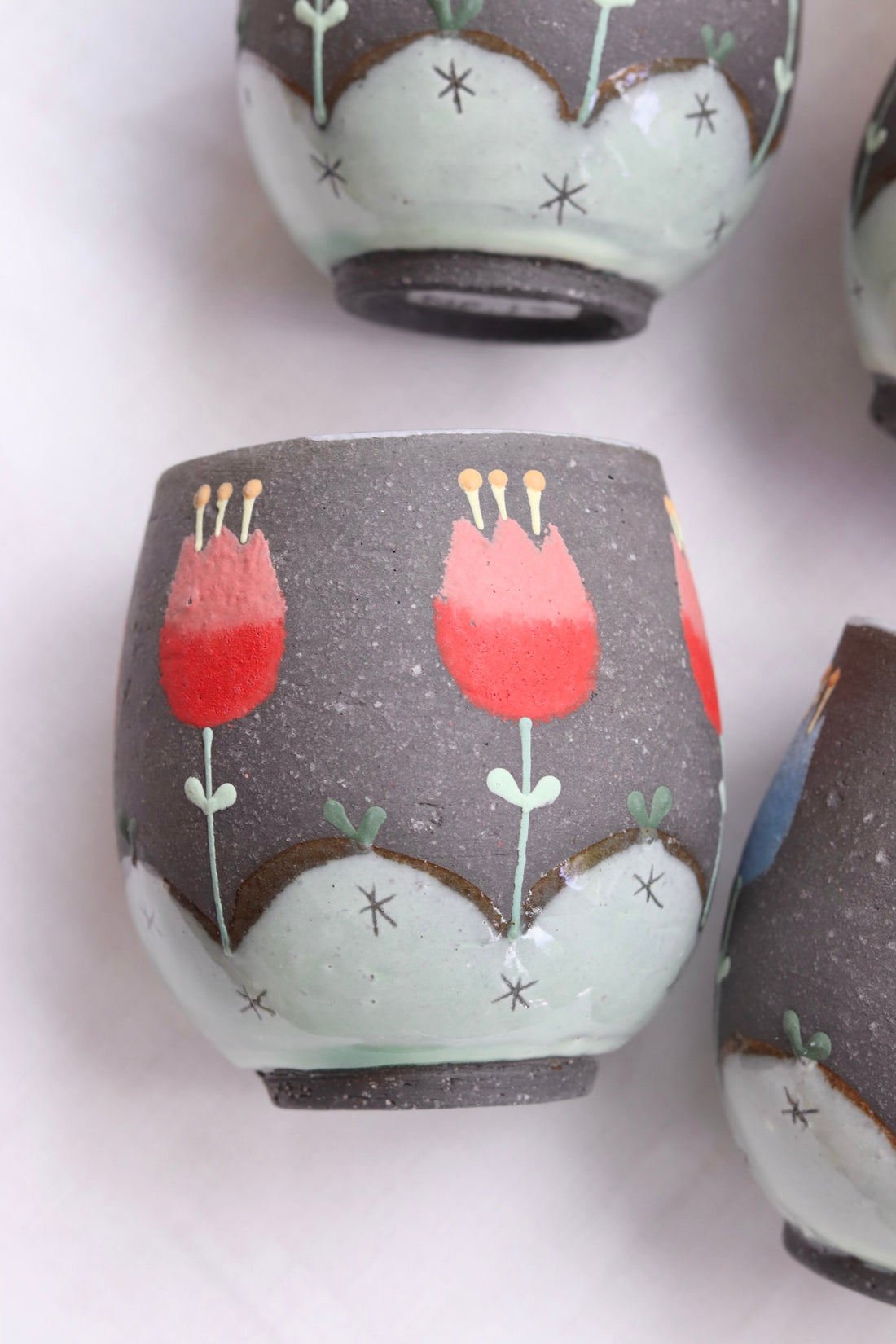 Akemi Nakamura 中村明美 Tulip Teacup AN12
