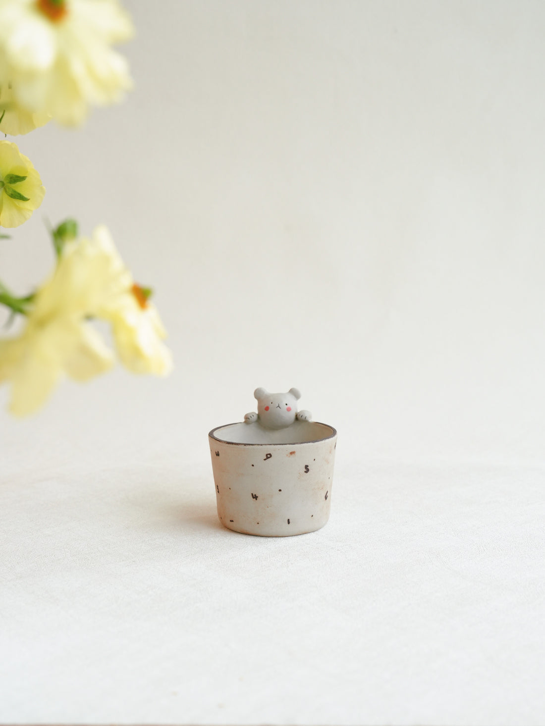 Misuzu Ishigami 石神美鈴 Animal Deco Teacup MIS18