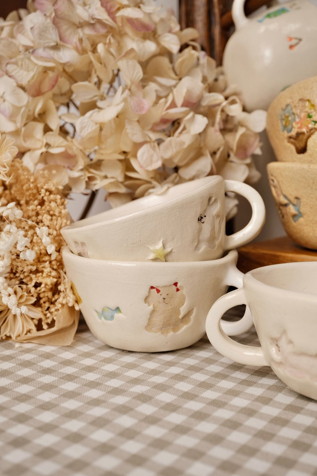 Fukuda Yuko 福田友子 Round Mug FU01