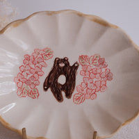 Kato Mikiko 加藤美纪子 Flower-shaped Plate - MK27