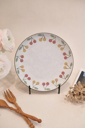 Kei Mitsumochi ミツ持啓 Large Plate - Mix Cherry KM16