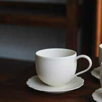 Yuko Hiramatsu 平松祐子 Round Mug with Saucer Set YH03