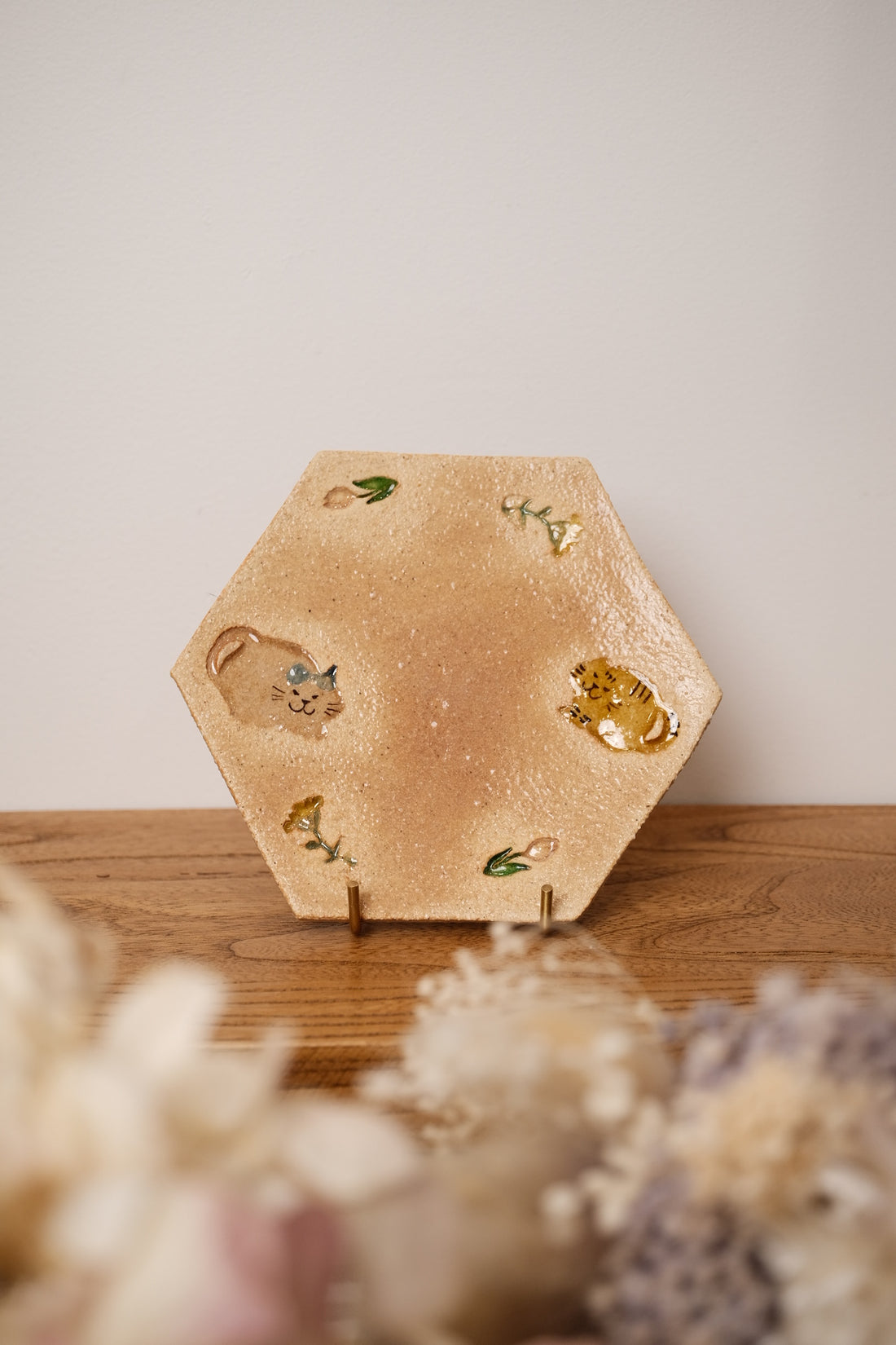 Fukuda Yuko 福田友子 Hexagonal Plate FU06