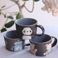 Akemi Nakamura 中村明美 Animal Mug AN03