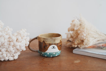 Fumiko Tsuchihashi 土橋文子 - Animal Mug FT02 #3