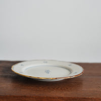 Kazuaki Shimura 志村和晃- Sometsuke Floral 6" Rimmed Plate KAS03