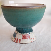 Tsubouchi Mayumi 坪内真弓 Hand Painted Goblet MT17 - #4