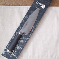 Shizu Hamono - Shikisai Miyako Damascus Santoku 165mm