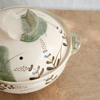 Donabe Banko Ware No.9 Grass Clay Pot