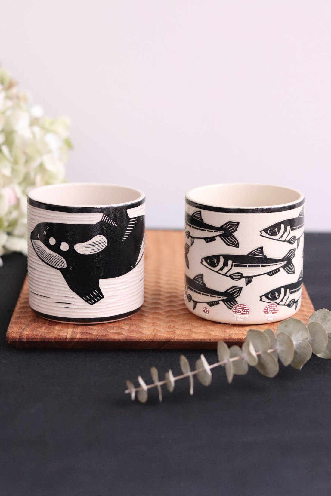 BAIYA Studio Handmade Orca Cup