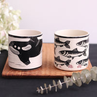 BAIYA Studio Handmade Orca Cup