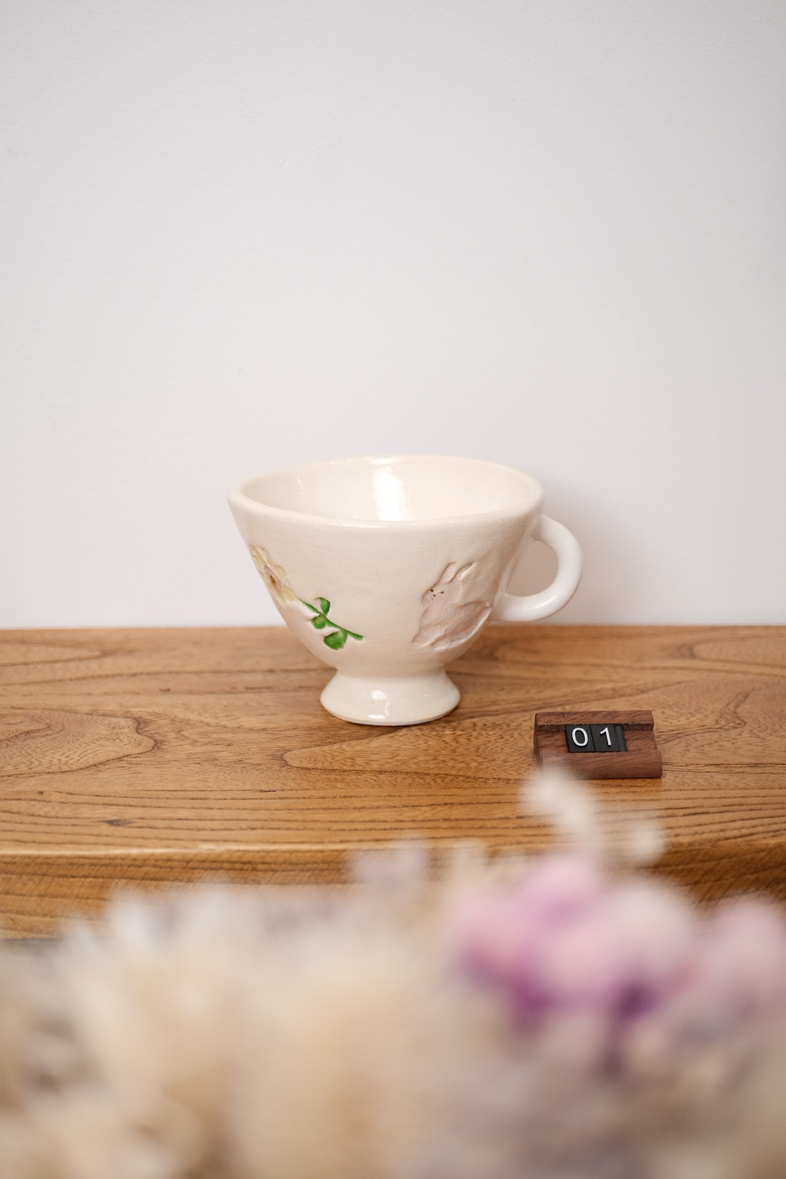 Fukuda Yuko 福田友子 Pedestal Mug FU04