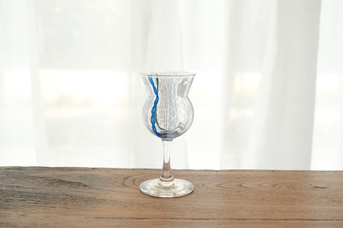 Makiko Kitagata 北形槙子 Lace Liqueur Glass MG09