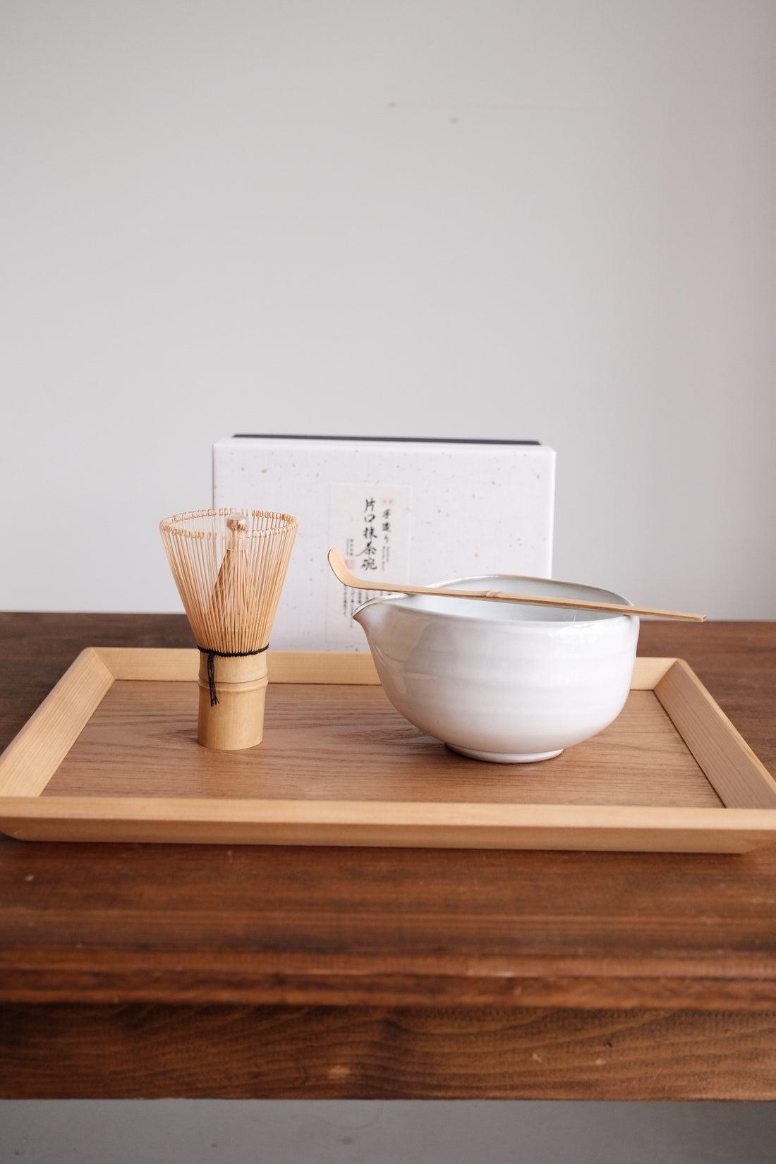 Hasami Ware Kataguchi Matcha Bowl Set