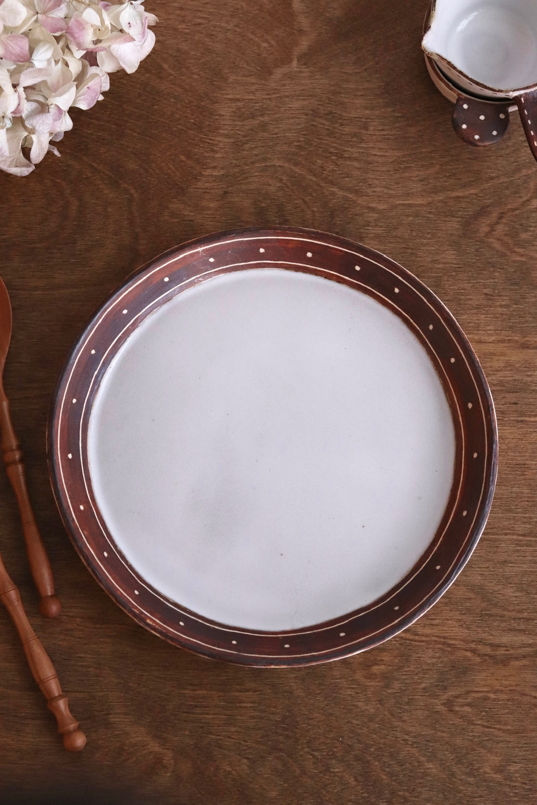 Emishi Kobo 池田匡優&美弥子 - Large Round Plate EK11