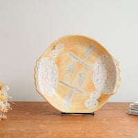 Hapun Pottery 拝志睦子 Large Plate HP16
