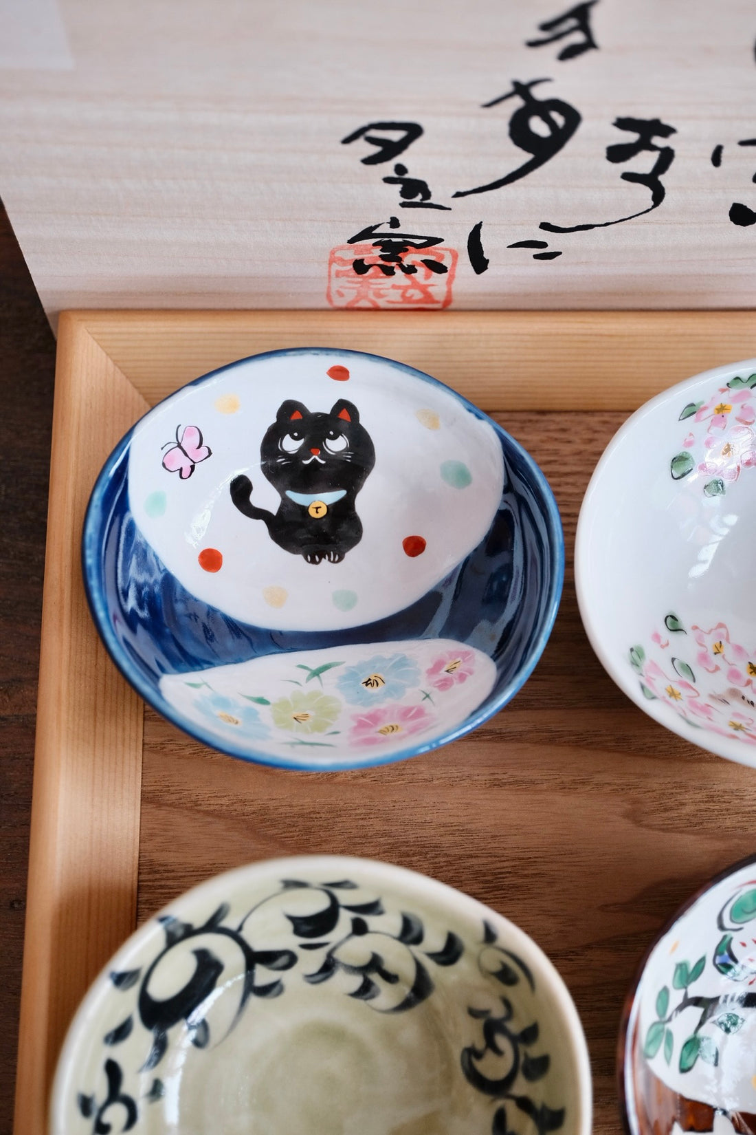 夕立窯 Japanese Style Small Plate Gift Set (Set of 6)