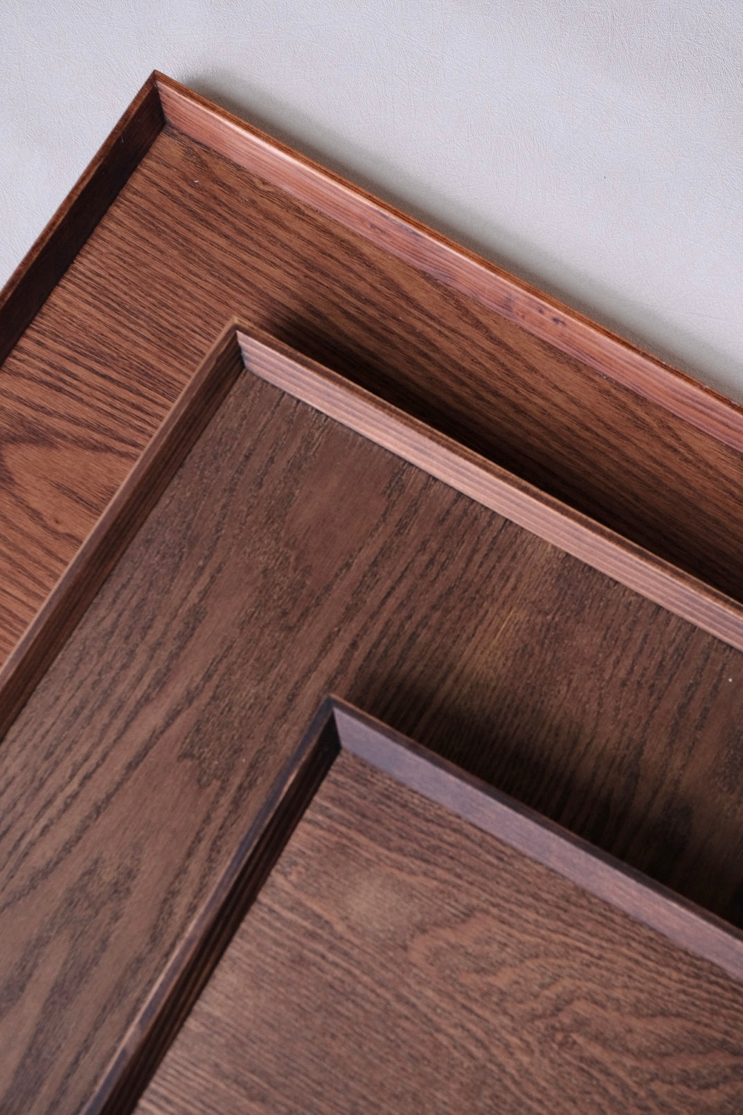 Non-Slip Surface Natural Wood Serving Tray