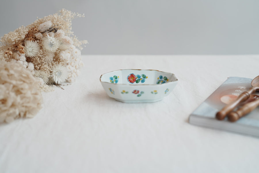 TATA Pottery Studio 田中大輝 & 田边桂- Porcelain Octagon Mini Bowl TP13 #1