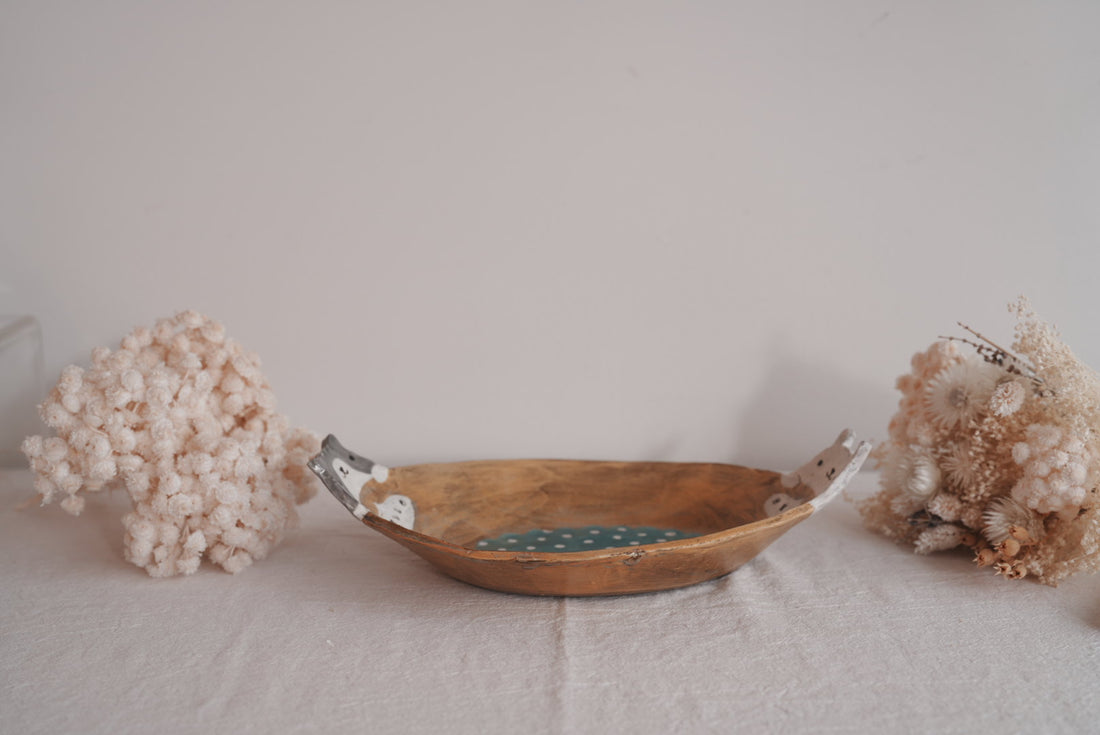 Fumiko Tsuchihashi 土橋文子 - Oval Deep Plate FT13 #3