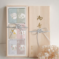 Incense Kousaido Kyoto Incense Set - Shikunshi (Paulownia Box)
