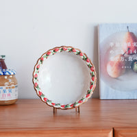Aiko Miura 三浦愛子 Strawberry Medium Bowl AM11