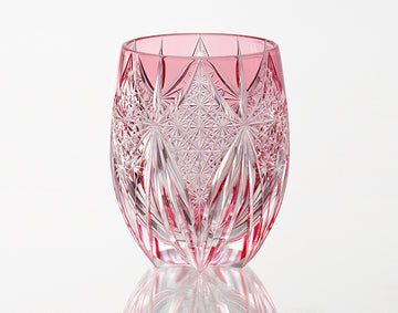 Kagami Crystal - Whiskey Glass, Edo Kiriko “Subaru”