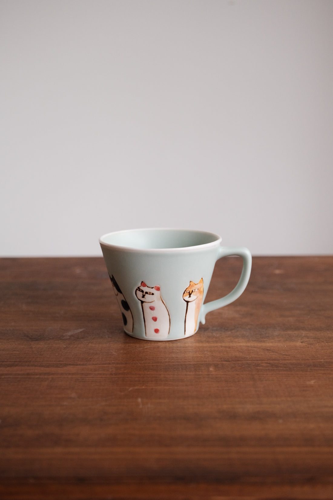 Hasami Ware Matte Cat Mug