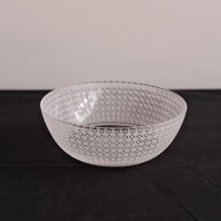 Miki Yamaguchi 山口未来 Kiriko Glass Medium Bowl Leaf