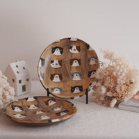 Fumiko Tsuchihashi 土橋文子 - 18cm Round Plate FT04 #2