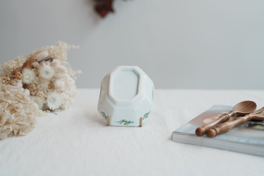 TATA Pottery Studio 田中大輝 & 田边桂- Porcelain Octagon Mini Bowl TP13 #2