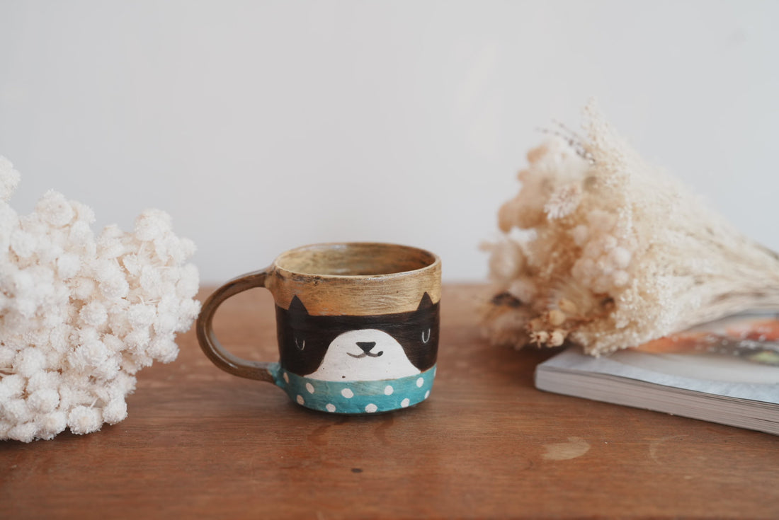 Fumiko Tsuchihashi 土橋文子 - Animal Mug FT02 #8