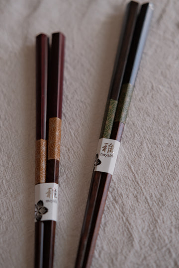 Japanese Natural Wood Pentagonal Chopsticks