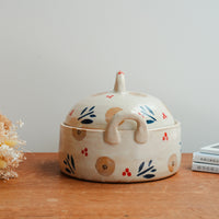 Kumiko Ishikawa 石川久美子 Flower Clay Pot KI18