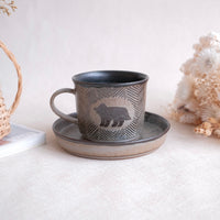 Ayane Hamada 濱田綾音 Animal Mug and Saucer Set AY14