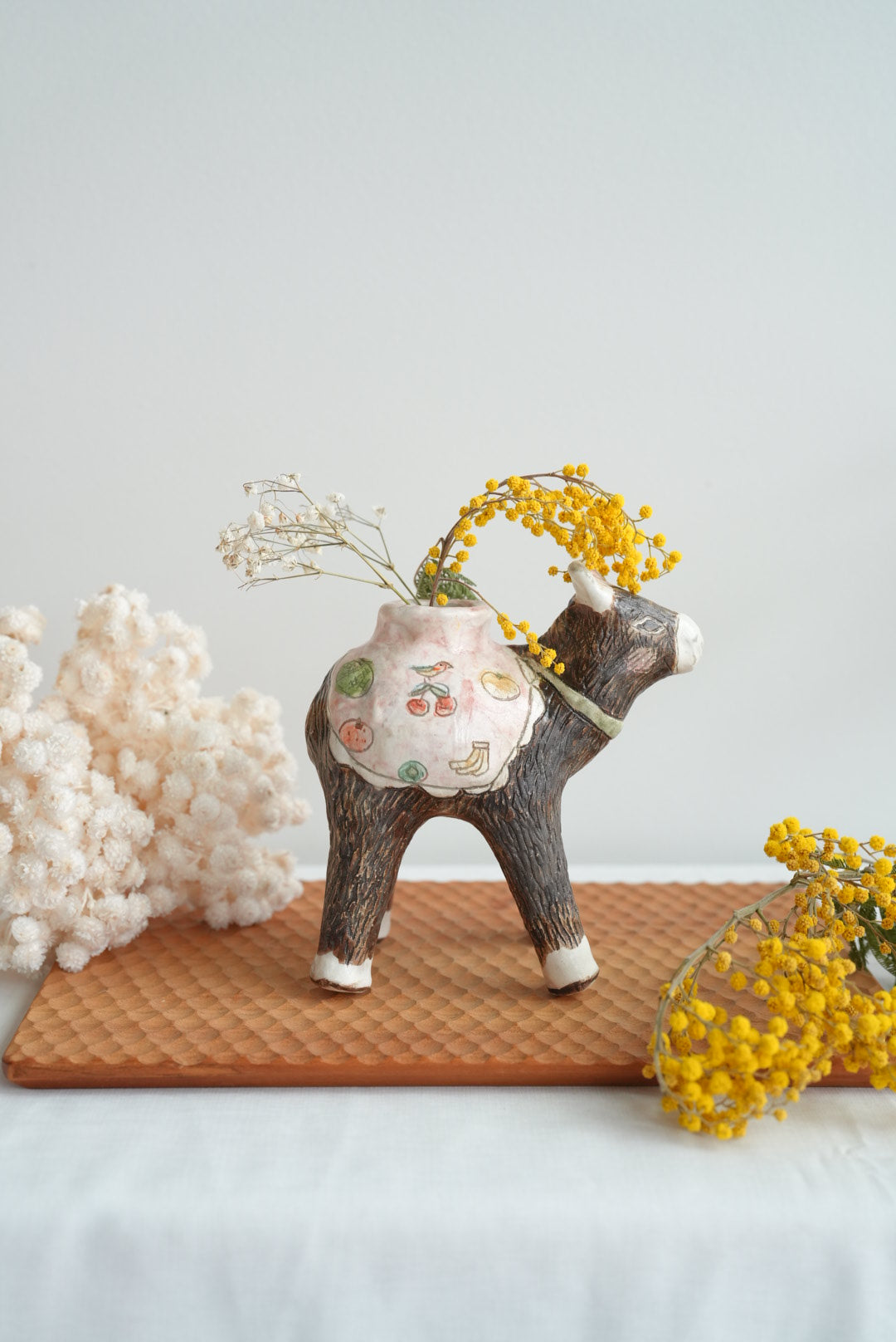 Sayo Horimizu 堀水小夜 Donkey Vase SH06