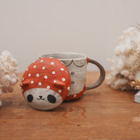 Fumiko Tsuchihashi 土橋文子 - Mug with Lid FT10 #2