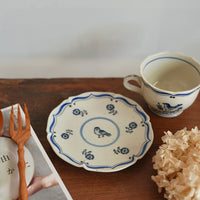 Shinko Nakanishi 中西申幸 Bird Mug and Saucer set SN03