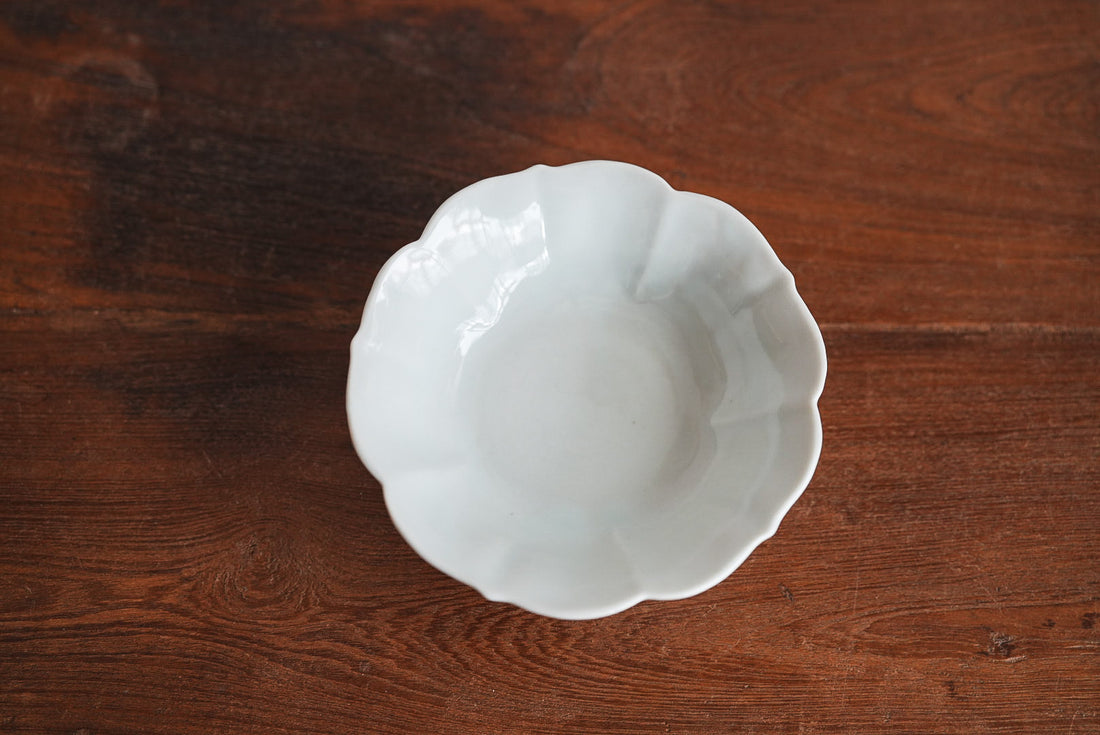 Maya Inamura 稲村真耶 Light Blue Floral Bowl MI04