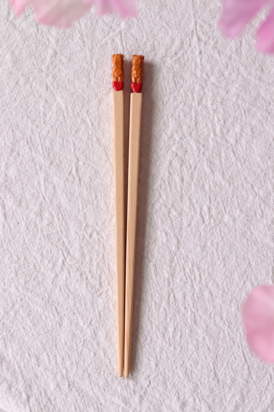 Ayataro Chopsticks - Bear with Heart - aya05