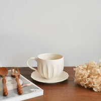 Yuko Hiramatsu 平松祐子 Round Mug with Saucer Set YH02