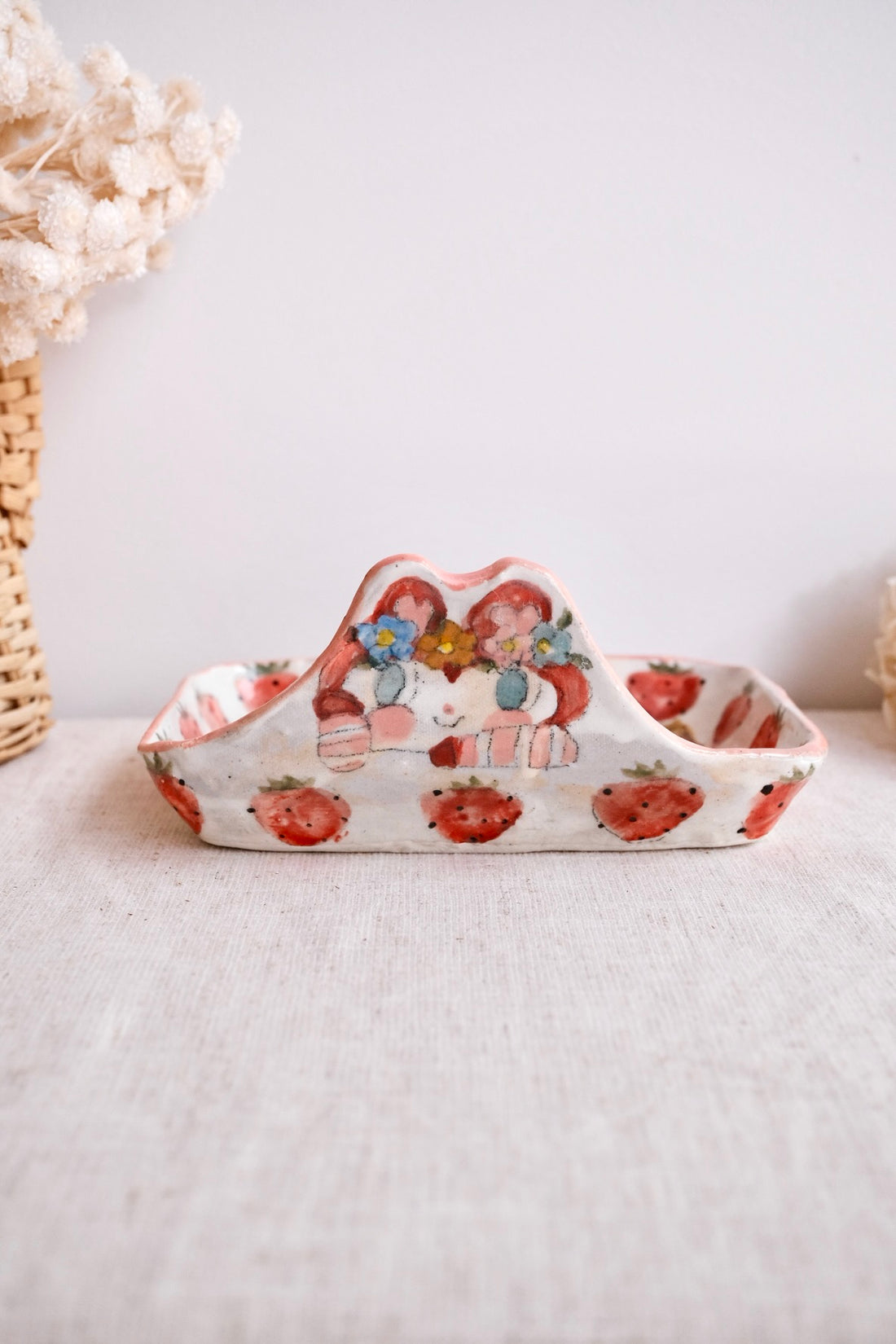 Asako Yamaguchi 山口麻子 Animal Square Deep Plate AI26