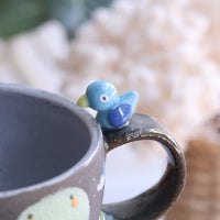 Akemi Nakamura 中村明美 Mug with Animal Deco Handle AN04