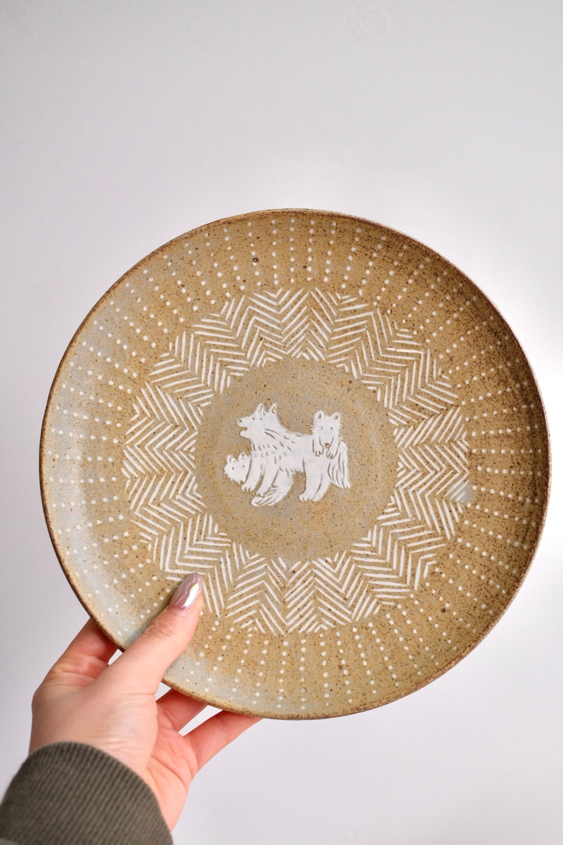Ayane Hamada 濱田綾音 Large Animal Plate AY11