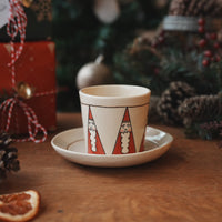 Kinobori 伊藤きのぼり Christmas Saucer KB02