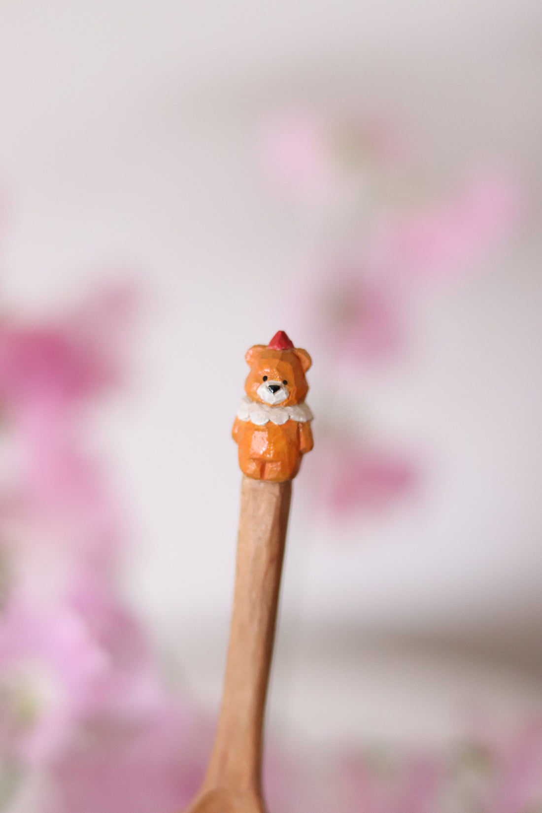 Ayataro Small Spoon - Orange Bear - aya11