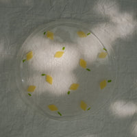 Fuji Glass Studio Lemon Plate 18cm