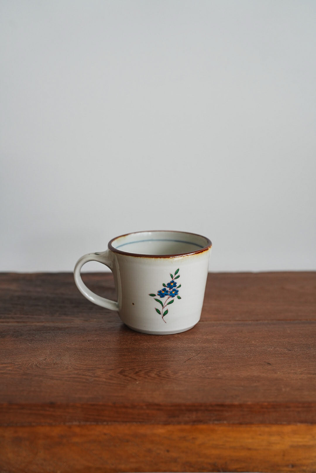 Kazuaki Shimura 志村和晃- Hand-Painted Floral Mug KAS08