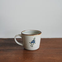 Kazuaki Shimura 志村和晃- Hand-Painted Floral Mug KAS08